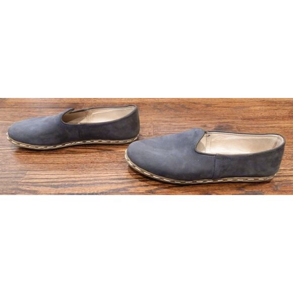 Sabah Baleen Blue Turkish Loafer Slippers Shoes Men\'s Size EU 39M US 8 main image 4